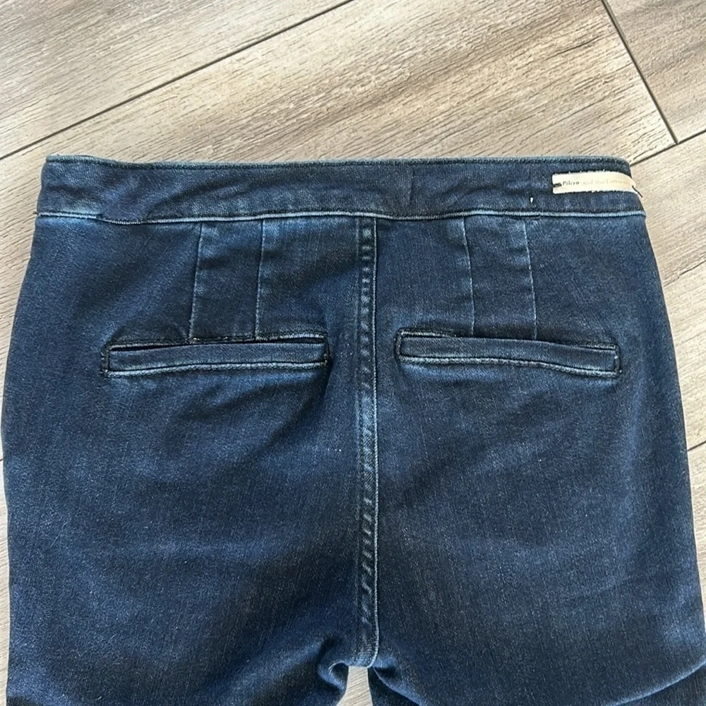 Anthropologie Pilcro high rise denim legging capri size 25 petite